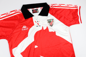 1997-98 Athletic Bilbao Maglia Kappa Centenario M (Top)