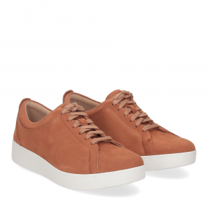 Fitflop Rally suede sneaker light tan
