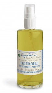 Olio per capelli ristrutturante 100% Naturale by Qualiterbe