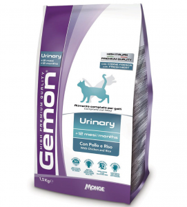 Gemon Cat - Urinary - Pollo e Riso - 1.5 kg