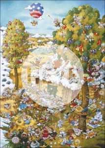 Heye 29962-Paradise puzzle 1000 pz In Summer