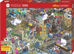 Heye 29935-Pixorama E-boy puzzle 1000 pz London