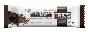 Barretta Proteica 40-30-30 Cioccolato Fondente