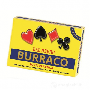 Dal Negro -848.Carte da gioco Burraco De Luxe