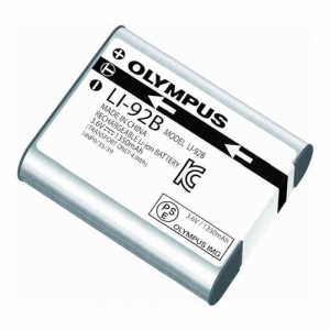 Olympus - Batteria fotocamera - Li 92B (Tg1 2 3 Sh50 60 Sp100 Xz2)