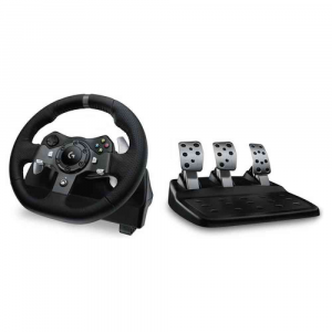 Logitech - Volante e pedaliera simulatore guida - G920 Driving Force