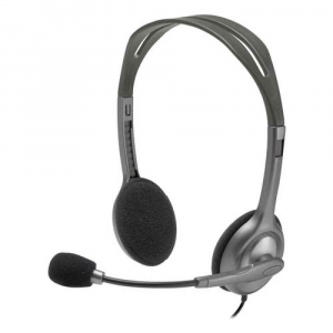 Logitech - Cuffie microfono filo - H111 Stereo Headset