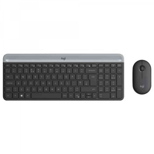 Logitech - Tastiera e mouse - Mk470 Slim Combo