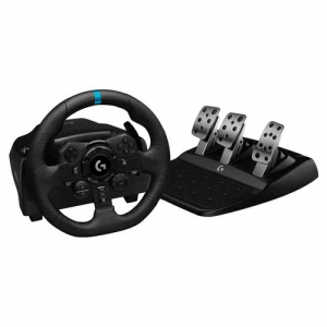 Logitech - Volante e pedaliera simulatore guida - G923 Trueforce Ps4