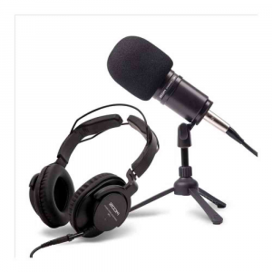 Zoom - Microfono e cuffie - Zdm 1 Podcast Mic Pack