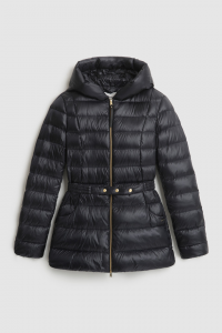 Giacca donna WOOLRICH ABBIE HOODED JACKET navy