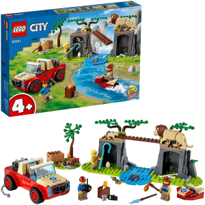 Lego City 60301 Wildlife Fuoristrada di Soccorso Animale