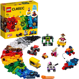 Lego Classic 11014 Mattoncini e Ruote