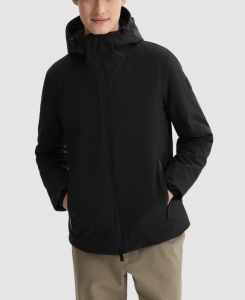 Giacca uomo WOOLRICH PACIFIC IN SOFT SHELL BLACK