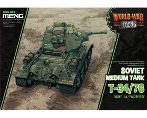 MENG WORLD WAR TOONS: SOVIET MEDIUM TANK T-34/76 (cartoon model)