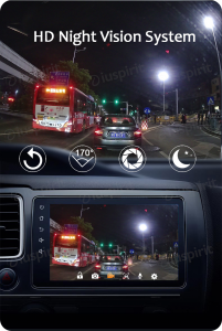 ADAS DVR FULL HD 1080P registratore video frontale auto DASH CAM per autoradio Android 
