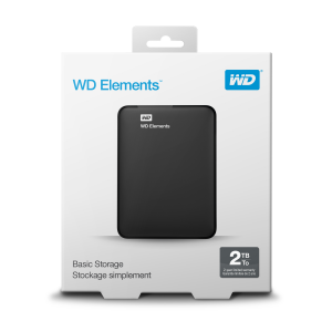 Western Digital WD Elements Portable disco rigido esterno 2000 GB Nero