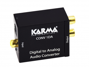 Karma Italiana CONV 1DA convertitore audio Nero
