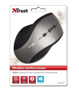 Trust Sura mouse RF Wireless Ottico 1600 DPI