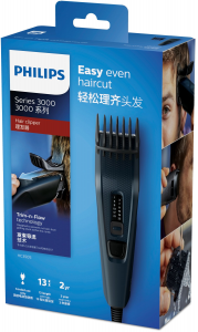 Philips HAIRCLIPPER Series 3000 Regolacapelli con lame in acciaio inossidabile