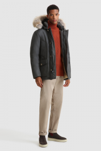 SHOPPING ON LINE WOOLRICH ARTIC ANORAK CON PELLICCIA REMOVIBILE  NEW COLLECTION FALL/WINTER 2022