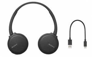 Sony WH-CH510 Cuffia Padiglione auricolare USB tipo-C Bluetooth Nero