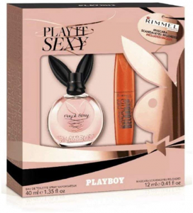 Playboy Cofanetto Eau De Toilette Play It Sexy +Mascara Rimmel Scandaleyes 