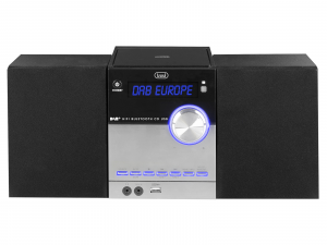 Trevi 0H10D800 set audio da casa Mini impianto audio domestico Nero, Argento