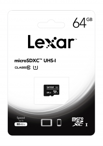 Lexar 932828 memoria flash 64 GB MicroSDXC UHS-I Classe 10