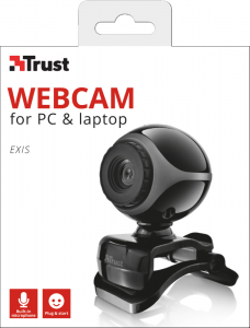 Trust Exis webcam 0,3 MP 640 x 480 Pixel USB 2.0 Nero