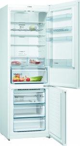 Bosch Serie 4 KGN49XWEA frigorifero con congelatore Libera installazione 438 L E Bianco