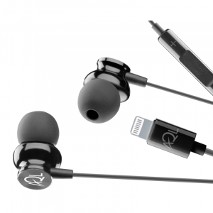 AQL Whirl Auricolare in-ear con connettore Lightning Nero