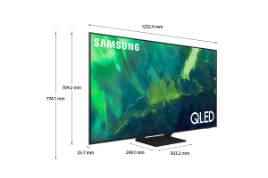 Samsung TV QLED 4K 55” QE55Q70A Smart TV Wi-Fi Titan Gray 2021