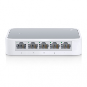 TP-LINK TL-SF1005D V15 switch di rete Gestito Fast Ethernet (10/100) Bianco