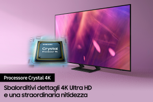 Samsung Series 9 TV Crystal UHD 4K 75” UE75AU9070 Smart TV Wi-Fi Black 2021