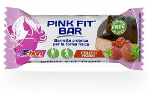 PROACTION PINK FIT BAR FRUTTI ROSSI 30G