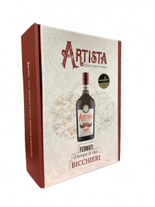 Amaro Artista - Elisir Senza Tempo cl. 70 - Confezione regalo con bicchieri degustazione