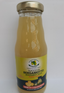 Succo di Bergamotto di Reggio Calabria 0,20 cl Puro 100%  senza conservanti non da concentrato con piu' di 2500 unita' orac