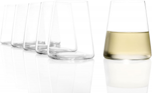 Set di 6 bicchieri da vino bianco Power 380 ml, in cristallo senza piombo