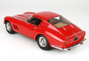 Ferrari 275 GTB4 1966 Red Aluminium Wire Wheels Ltd 250 Pcs With Case - 1/18 BBR