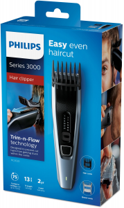 Philips HAIRCLIPPER Series 3000 Regolacapelli con lame in acciaio inossidabile