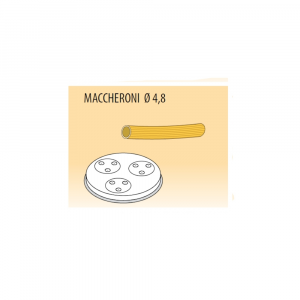 Trafila Macchina Pasta Fresca PF e MPF - Maccheroni ø4.8