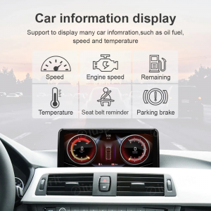 ANDROID navigatore per BMW Serie 1 F20 F21, BMW Serie 2 F23 Sistema originale NBT 10.25 pollici CarPlay Android Auto 4GB RAM 64GB ROM WI-FI GPS 4G LTE Bluetooth