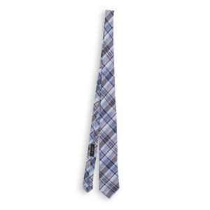 Cravatta Etro Quadri Azzurro
