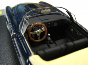Ferrari 375 Spider Vignale 353 Eu 1954 Dark Blue - 1/43 BBR Made In Italy