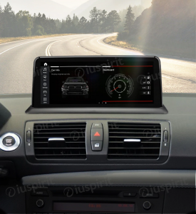 ANDROID navigatore per BMW serie 1 BMW E81 BMW E82 BMW E87 BMW E88 10.25 pollici CarPlay Android Auto WI-FI GPS 4G LTE Bluetooth 4GB RAM 64GB ROM
