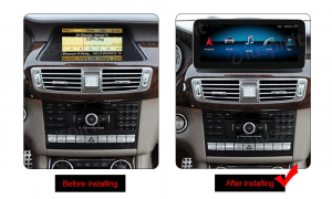 ANDROID navigatore per Mercedes Classe CLS W218 2011-2012 NTG 4.0 CarPlay Android Auto 10.25 pollici 4GB RAM 64GB ROM Octa-Core Bluetooth GPS WI-FI