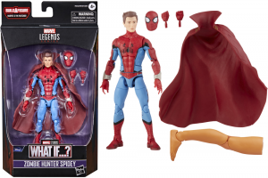 Marvel Legends Series What If...: ZOMBIE HUNTER SPIDEY (The Watcher BAF) by Hasbro