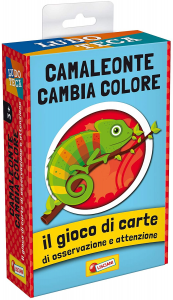 Lisciani Giochi  Ludoteca Le Carte dei Bambini Camaleonte Cambia Colore 85767