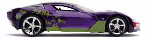 JADA TOYS - Joker 2009 Chevy Corvette Stingray in scala 1:32 die-cast, + 8 anni